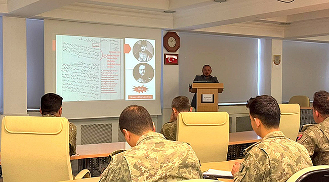 57. PİYADE ALAYI VE MUSTAFA KEMAL ATATÜRK, ÇANAKKALE MUHAREBELERİ BAĞLAMINDA ELE ALINDI