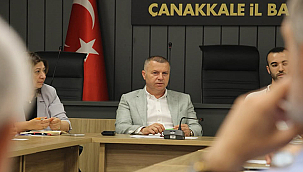 AK PARTİ ÇANAKKALE'DE YÖNETİM TOPLANTISI GERÇEKLEŞTİRİLDİ