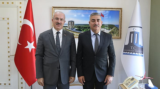 AYHAN KARADUMAN'DAN VALİ TORAMAN'A VEDA ZİYARETİ