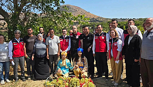 BAKAN YARDIMCISI AHMET GÜMEN GÖKÇEADA'DA BAĞ BOZUMUNA KATILDI