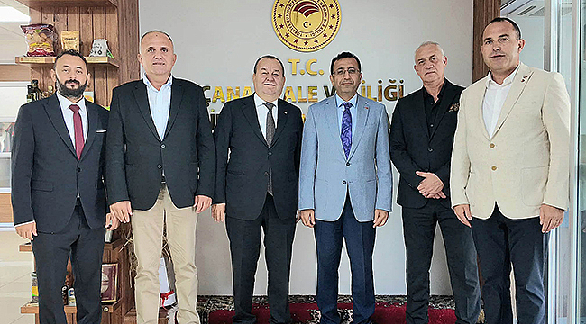 BİGA FUARI İÇİN İL TARIM MÜDÜRLÜĞÜ'NE ZİYARET
