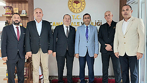 BİGA FUARI İÇİN İL TARIM MÜDÜRLÜĞÜ'NE ZİYARET