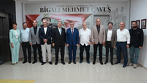 BİGA FUARI İÇİN ŞADAN DOĞAN'DAN ALPER ŞEN'E DAVET