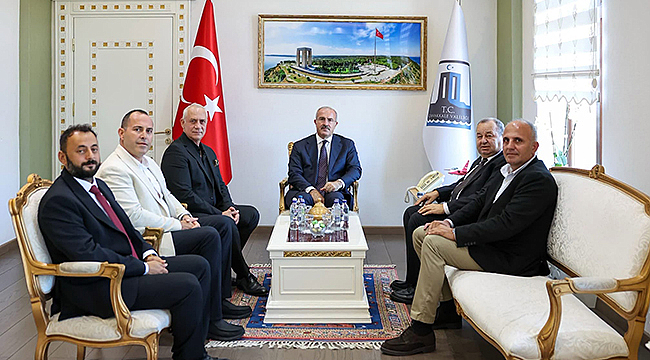 BİGA TSO'DAN VALİ TORAMAN'A FUAR DAVETİ