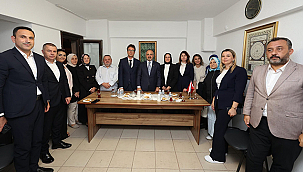 BÜLENT TURAN VE AK PARTİ HEYETİNDEN ÇANAKKALE'DE ZİYARETLER