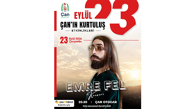 ÇAN'IN KURTULUŞU ETKİNLİKLERLE KUTLANACAK