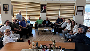 ÇANAKKALE BEŞİKTAŞLILARDAN BAŞKAN BİROL ARSLAN'A ZİYARET