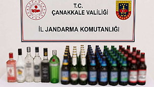 ÇANAKKALE'DE KAÇAKÇILIK OPERASYONLARI: BİNLERCE SİGARA VE 1.292 LİTRE İÇKİ ELE GEÇİRİLDİ