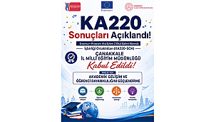 ÇANAKKALE'NİN ERASMUS+ PROJESİNE 250 BİN AVRO HİBE