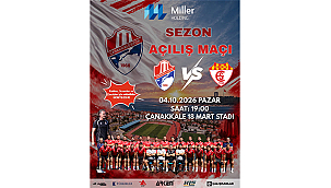 ÇANAKKALESPOR YENİ SEZONU 4 EKİM'DE AÇIYOR