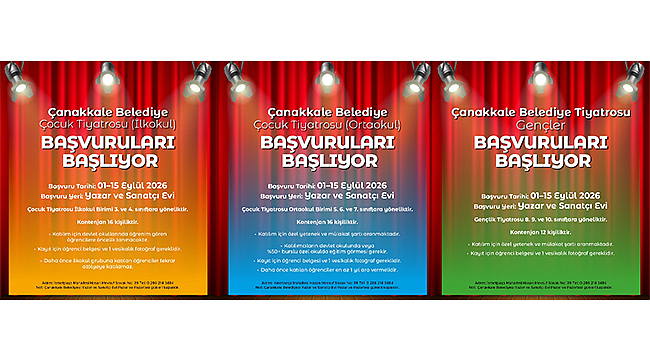 ÇOCUKLAR VE GENÇLER İÇİN YENİ SEZON KAYITLARI BAŞLIYOR
