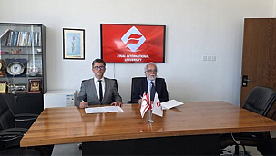 ÇOMÜ İLE ULUSLARARASI FİNAL ÜNİVERSİTESİ ARASINDA İŞ BİRLİĞİ PROTOKOLÜ İMZALANDI