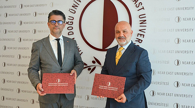 ÇOMÜ İLE YAKIN DOĞU ÜNİVERSİTESİ ARASINDA AKADEMİK İŞ BİRLİĞİ PROTOKOLÜ İMZALANDI