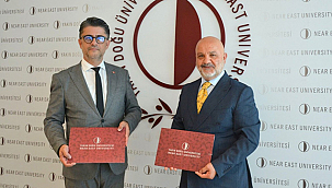 ÇOMÜ İLE YAKIN DOĞU ÜNİVERSİTESİ ARASINDA AKADEMİK İŞ BİRLİĞİ PROTOKOLÜ İMZALANDI