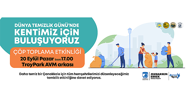 "DÜNYA TEMİZLİK GÜNÜ" ETKİNLİĞİNE DAVETLİSİNİZ