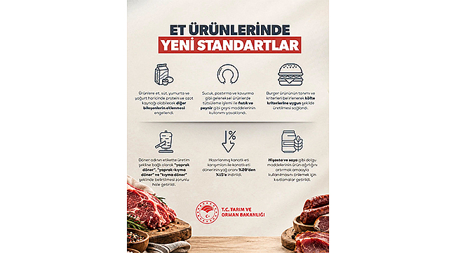 ET ÜRÜNLERİNDE YENİ DÖNEM: STANDARTLAR DEĞİŞİYOR