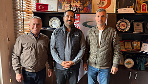GELİBOLUSPOR YÖNETİMİNDEN ÇANAKKALESPOR'A ZİYARET