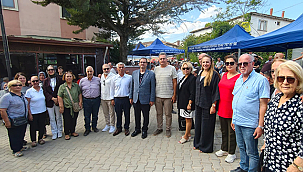 İYİ PARTİ ÇANAKKALE TEŞKİLATI AŞAĞI OKÇULAR KÖYÜ HAYRINDA BULUŞTU
