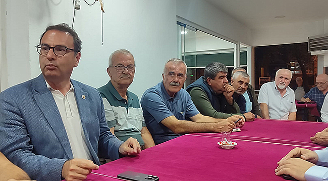 İYİ PARTİ ÇANAKKALE TEŞKİLATI KÖYLERDE VATANDAŞLARLA BULUŞTU