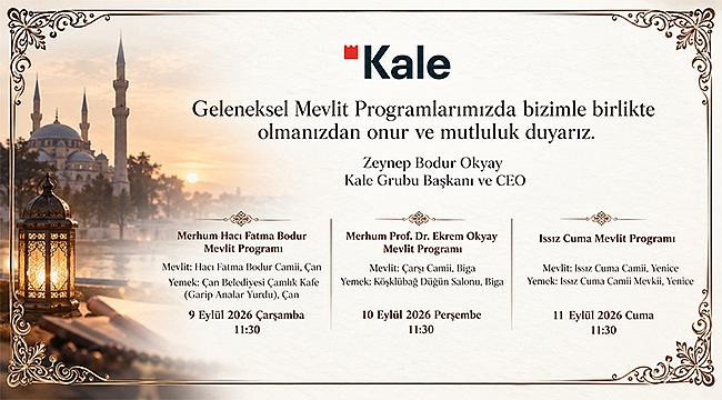 KALE GRUBU'NDAN GELENEKSEL MEVLİT PROGRAMLARINA DAVET