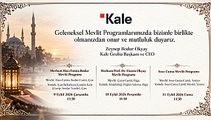 KALE GRUBU'NDAN GELENEKSEL MEVLİT PROGRAMLARINA DAVET