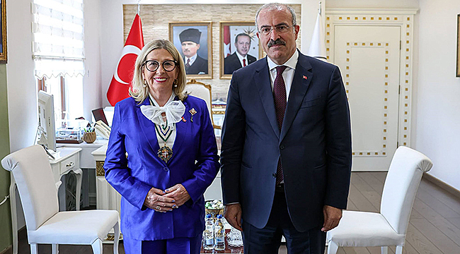 KANADA HEYETİNDEN VALİ TORAMAN'A ZİYARET