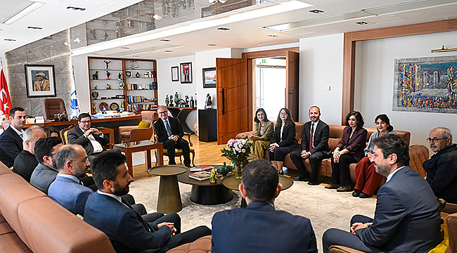 MARMARA BELEDİYELER BİRLİĞİ HEYETİNDEN ZİYARET