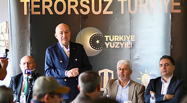 "ÖNCE TERÖRSÜZ TÜRKİYE, SONRA KÖYLERİN MESELELERİ"