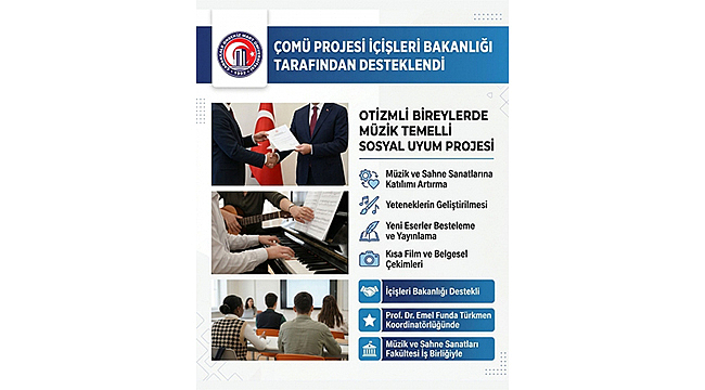 PROJE İÇİŞLERİ BAKANLIĞI TARAFINDAN DESTEKLENDİ