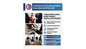 PROJE İÇİŞLERİ BAKANLIĞI TARAFINDAN DESTEKLENDİ