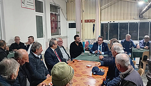 RIDVAN UZ VE İYİ PARTİ TEŞKİLATI 3 KÖYDE VATANDAŞLARLA BULUŞTU