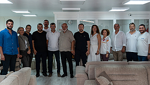 ŞAKİR SEMİZOĞLU'NDAN LAPSEKİ'DE ÜYE VE BELEDİYE ZİYARETLERİ