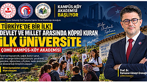 TÜRKİYE'DE BİR İLK!