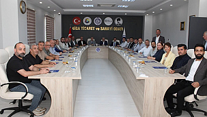 TÜRKİYE YÜZYILI BULUŞMALARI KAPSAMINDA BİGA TSO'YA ZİYARET