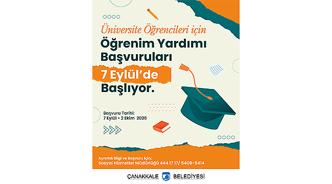 ÜNİVERSİTE ÖĞRENCİLERİ İÇİN ÖĞRENİM YARDIMI BAŞVURULARI BAŞLIYOR
