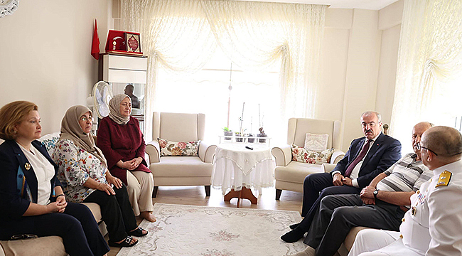 Vali Toraman’dan Gazilere Anlamlı Ziyaret