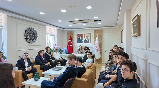 ALMANYA GENÇLİK KÖPRÜSÜ ÖĞRENCİLERİNDEN MİNE HAYTA'YA ZİYARET