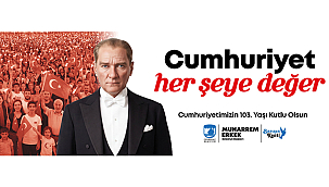 BAŞKAN ERKEK'İN 29 EKİM CUMHURİYET BAYRAMI MESAJI