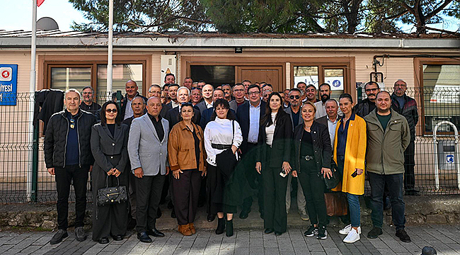 Başkan Erkek'ten Muhtarlar Derneğine Ziyaret
