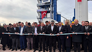 BİGA'DA ASFALT ÜRETİM TESİSİ AÇILDI