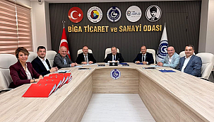 BİGA TSO'DA YENİ YÖNETİMİN GÖREV DAĞILIMI BELLİ OLDU