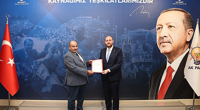BOZCAADA AK PARTİ'DE YENİ İLÇE BAŞKANI ALİ BALCI