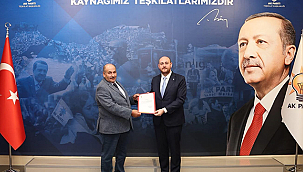 BOZCAADA AK PARTİ'DE YENİ İLÇE BAŞKANI ALİ BALCI