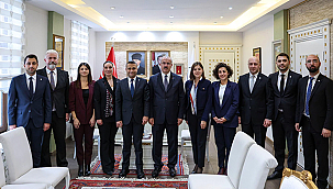 ÇANAKKALE BAROSU'NDAN VALİ TORAMAN'A ZİYARET
