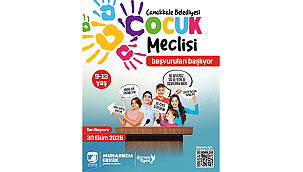 ÇANAKKALE BELEDİYESİ ÇOCUK MECLİSİ BAŞVURULARI BAŞLIYOR
