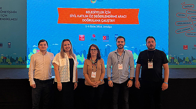 ÇANAKKALE BELEDİYESİ, SİVİL KATILIM ÖZ DEĞERLENDİRME ARACININ PİLOT UYGULAMASINDA YER ALDI