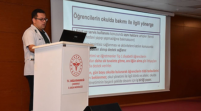 ÇANAKKALE'DE DİYABET EĞİTİMİ