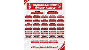 ÇANAKKALESPOR'DA YENİ YÖNETİM GÖREV DAĞILIMINI TAMAMLADI