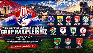 ÇANAKKALESPOR'UN RAKİPLERİ BELLİ OLDU