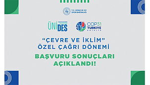 ÇOMÜ, ÜNİDES "ÇEVRE VE İKLİM" ÖZEL ÇAĞRISINDA TÜRKİYE BİRİNCİLİĞİNİ PAYLAŞTI
